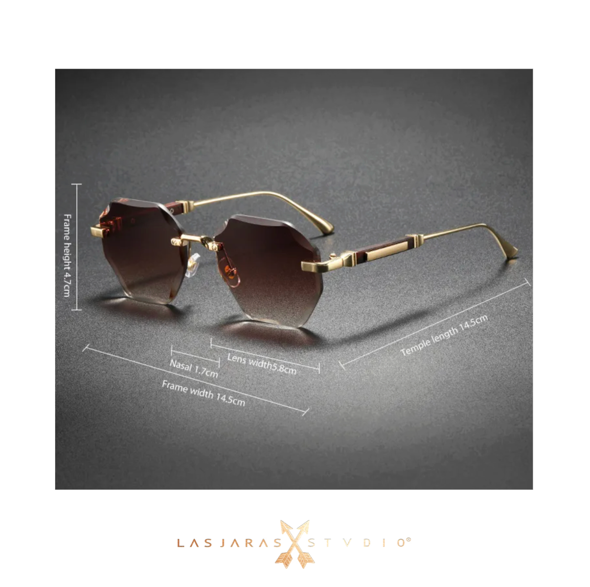 Gafas Mod. Turk Marrón