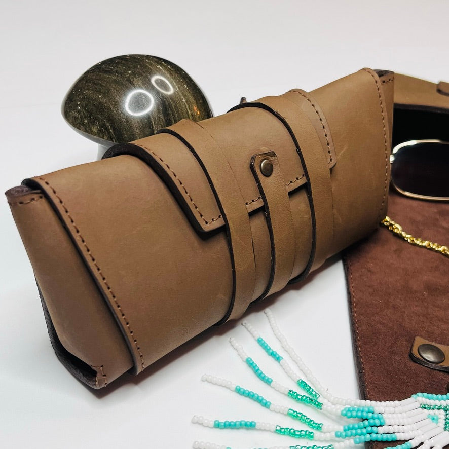 Handmade Leather Case For Sunglasses