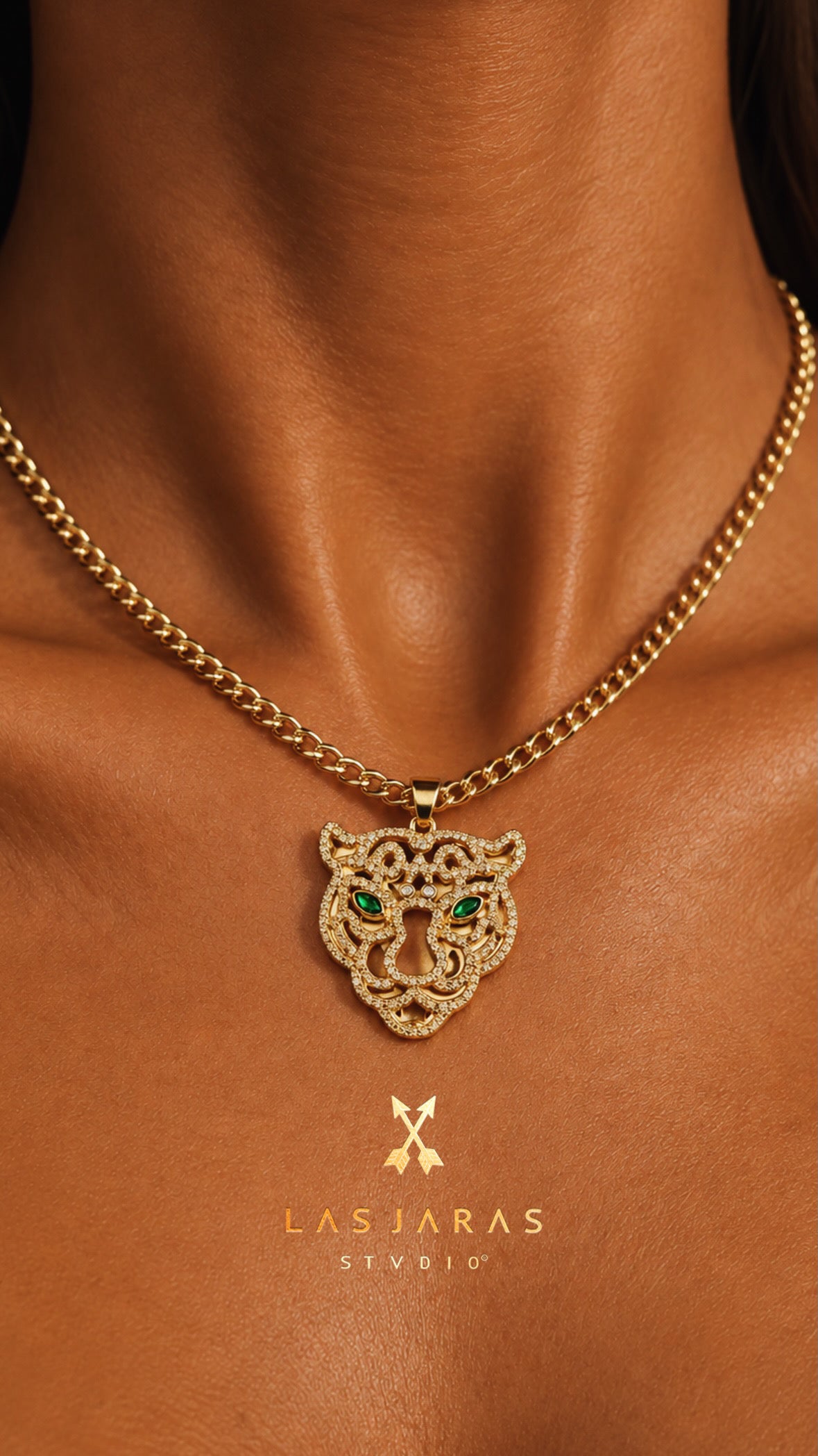 Chunky Necklace 0013 Jaguar