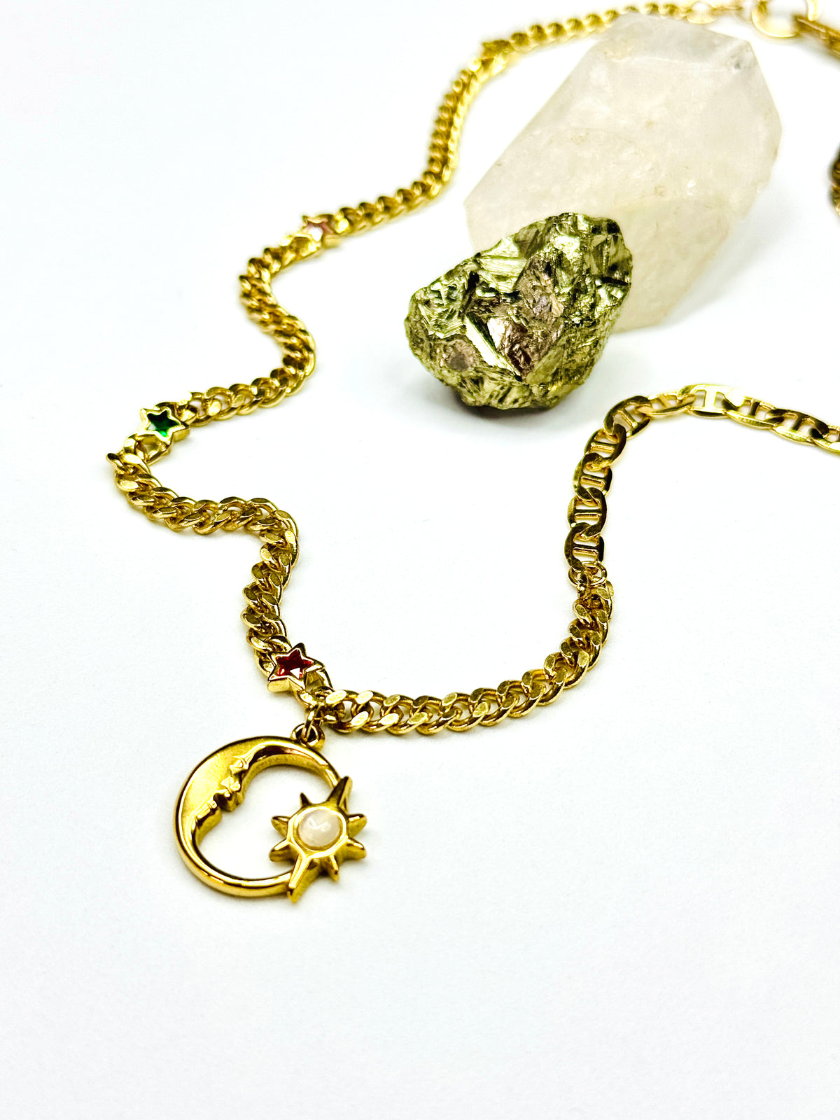 Chunky Necklace 0018 Moon